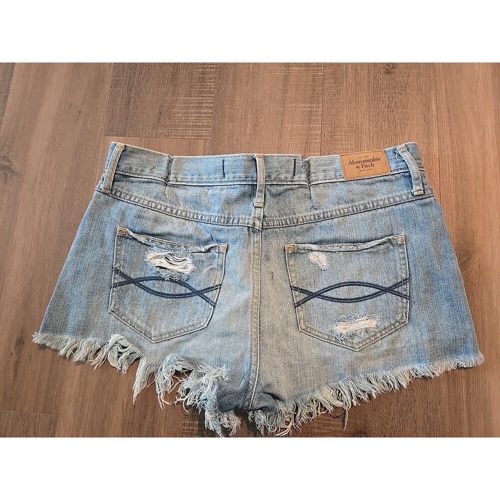 Abercrombie & Fitch Jeans Cut Off Sz 29 8 - Picture 8 of 12